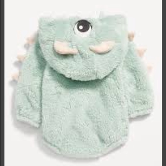 Unisex Monster Costume Hooded One-Piece Romper - Picture 2 of 9